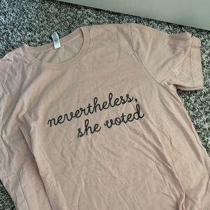 Women's Pink Graphic Tee